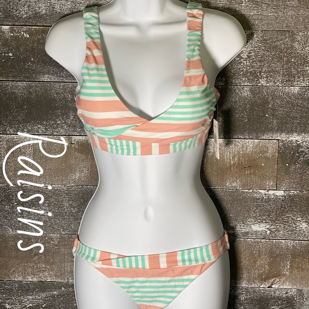 Coco Stripe Bikini Set